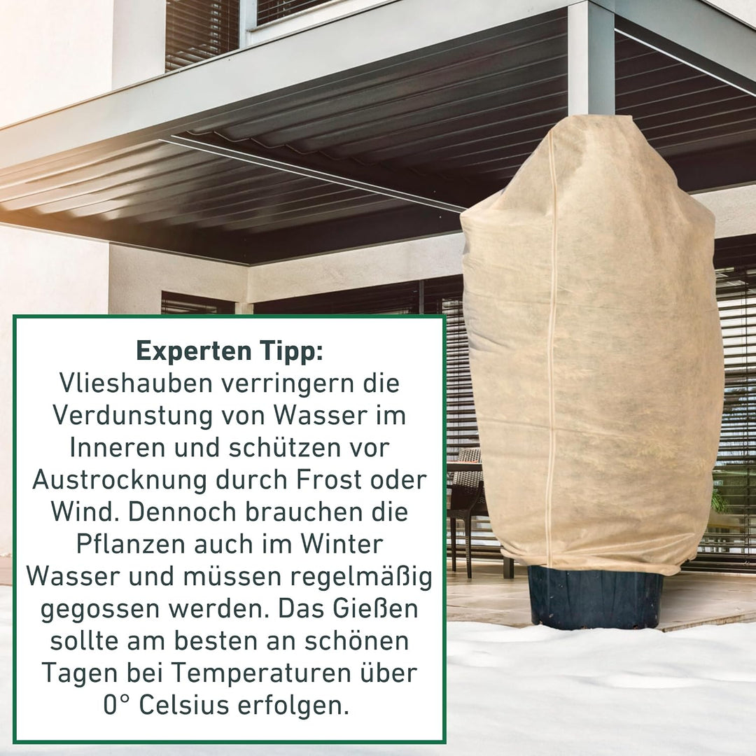 Windhager Winter-Vlieshaube Superprotect XXL, Kälteschutz, Frostschutz für Pflanzen, Abdeckvlies, Wi