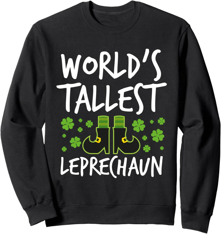 Grösster Kobold der Welt Saint Patrick Tall Irishman Sweatshirt