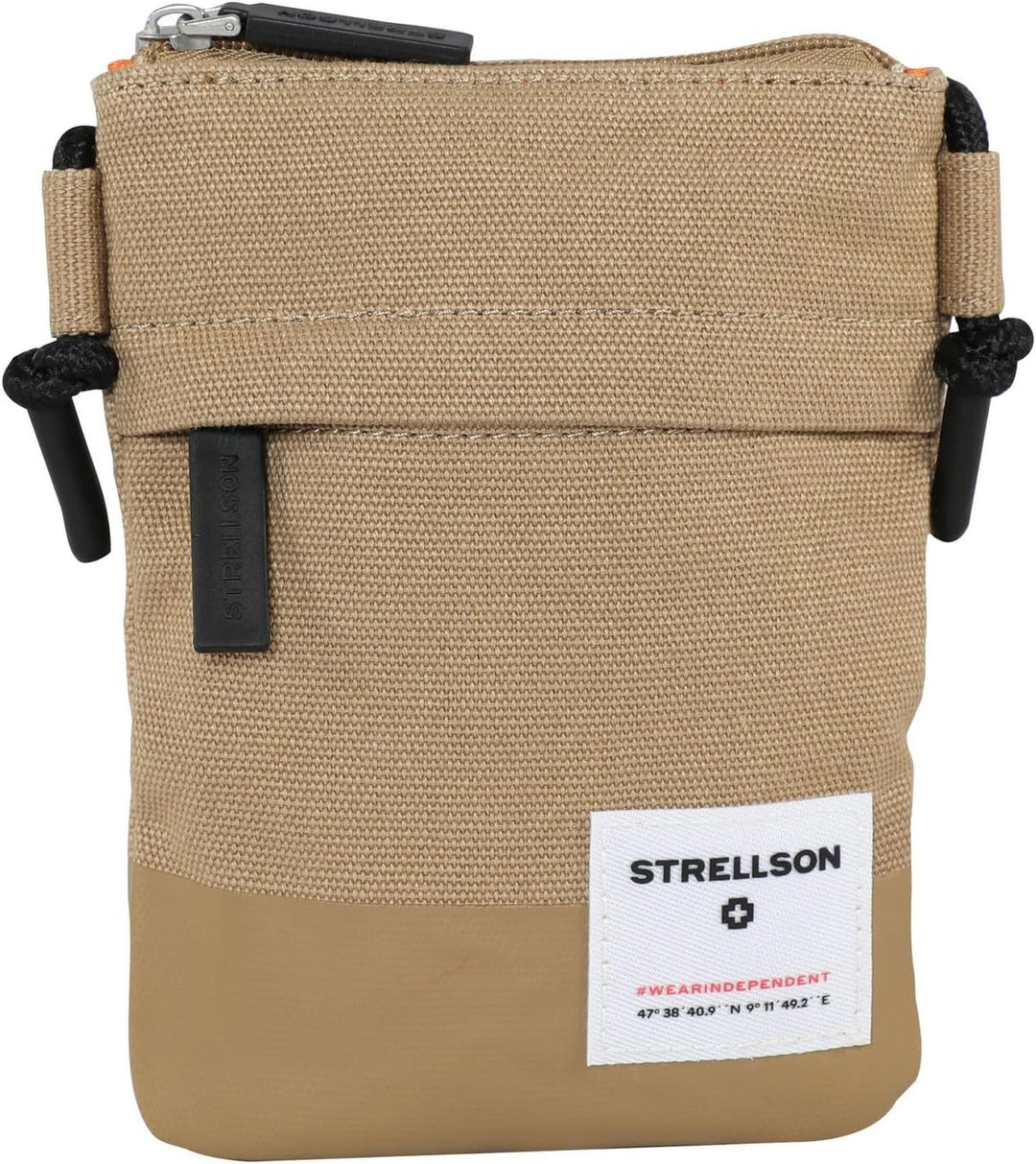 Strellson Tottenham Wyatt - Schultertasche XSVZ 18 cm Beige, Beige