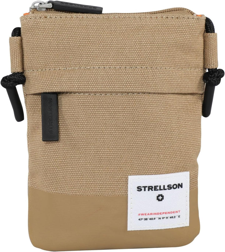 Strellson Tottenham Wyatt - Schultertasche XSVZ 18 cm Beige, Beige
