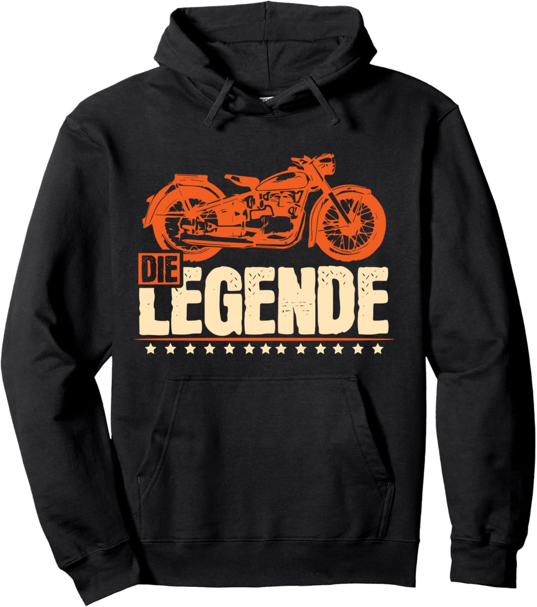 Die Legende Simson Awo Oldtimer DDR Pullover Hoodie