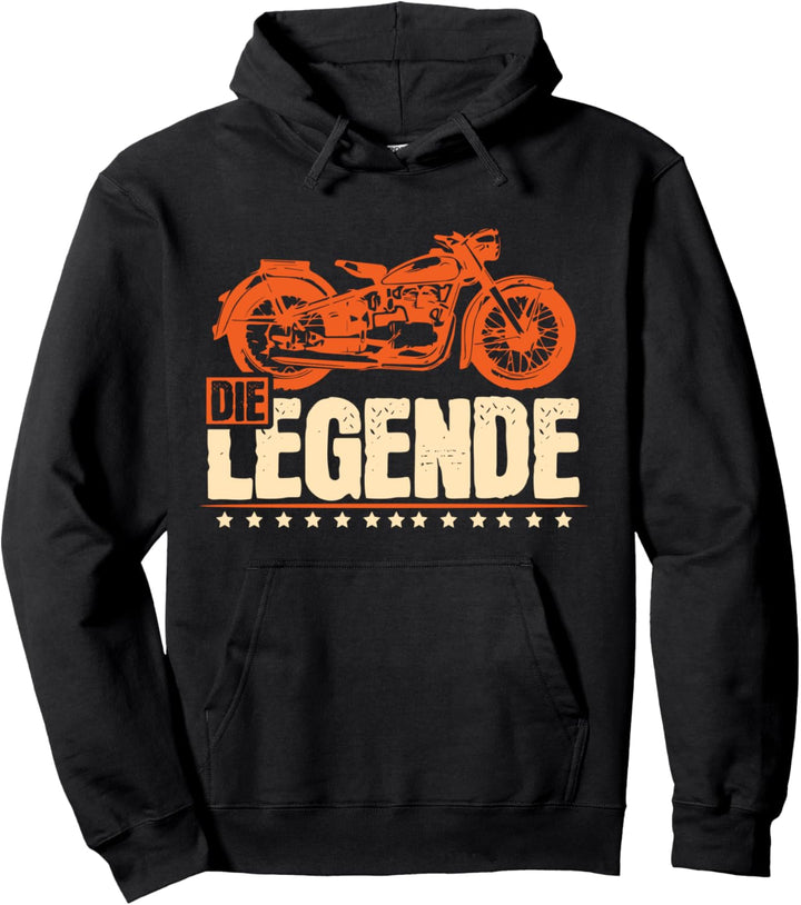 Die Legende Simson Awo Oldtimer DDR Pullover Hoodie