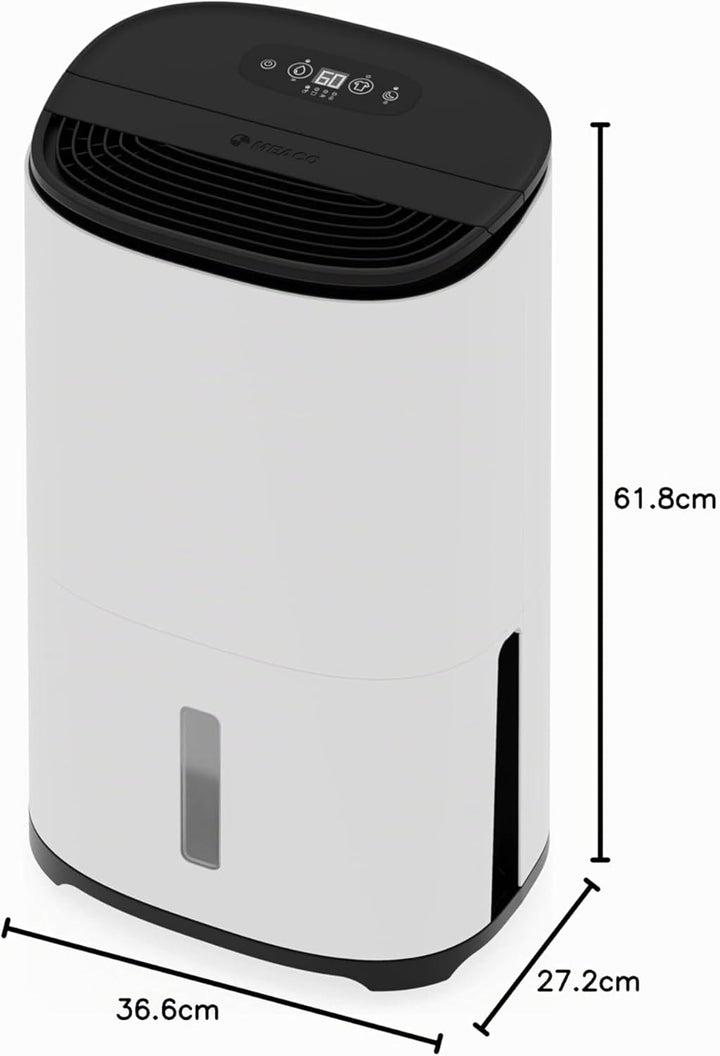 Meaco Ultra Leise Luftentfeuchter - MeacoDry Arete® One 25L Raumentfeuchter & Luftreiniger für Wohnu