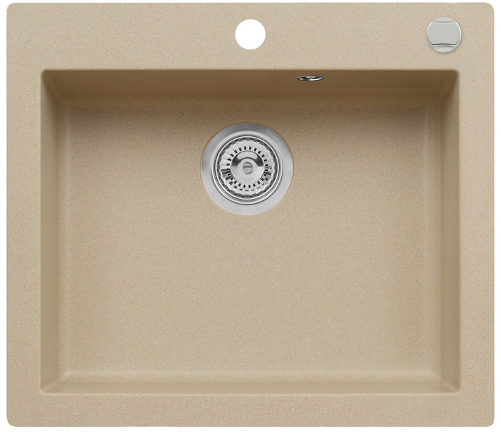 AXIS KITCHEN Mojito 60 Küchenspüle Farbe Axis Beige Material Axigranit 60er Unterschrank Spülbecken