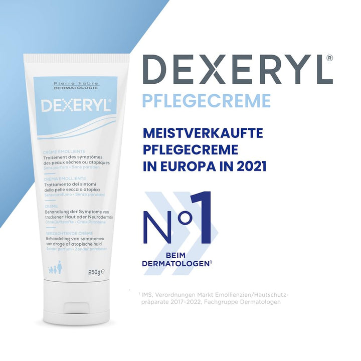 DEXERYL Pflegecreme bei trockener Haut & atopischer Dermatitis, 250 ml