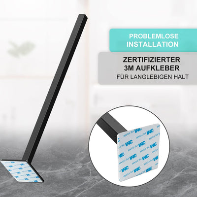 Handtuchhalter Ohne Bohren Einarmig, Bad Handtuchstange Selbstklebender, Edelstahl Habdtuchhalterung