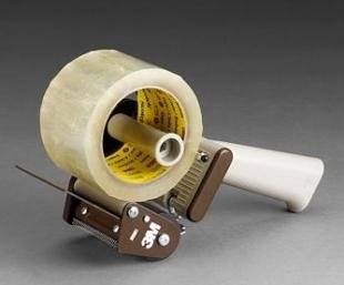 3M Scotch H153 Low Noise Handabroller - Klebebandspender für Verpackung - Kunststoff - Manuell - Eti