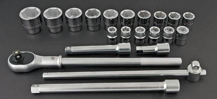 NEO TOOLS Steckschlüssel 3/4,`` 21-er Set