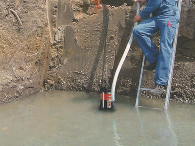 AL-KO Tauchpumpe Drain 20000 HD Premium, 1300 W Motorleistung, max. Fördermenge 20.000 l/h, max. För