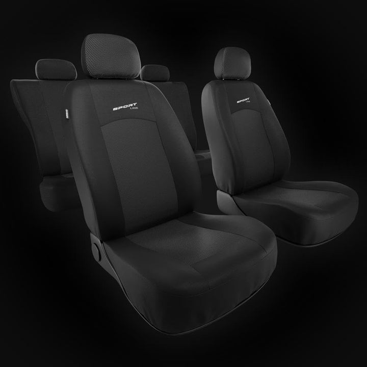 Mossa - Universal Sitzbezüge Auto kompatibel mit Citroen C3 I, II, III, IV (2002- ) - Autositzbezüge
