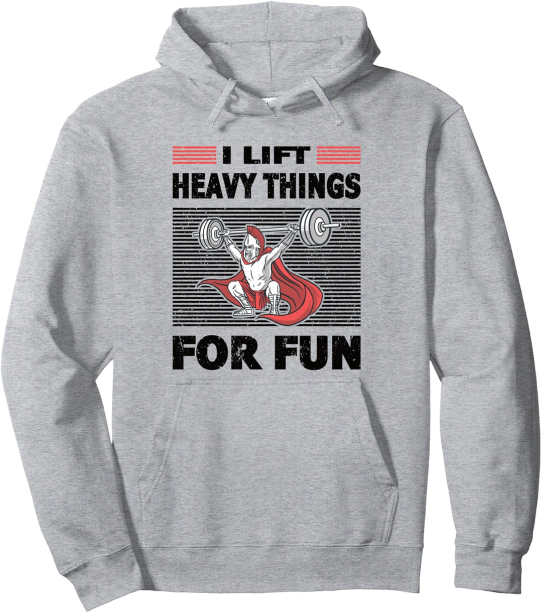 Strongman Heavy Dinge Gym Fitness Bodybuilding Powerlifting Pullover Hoodie