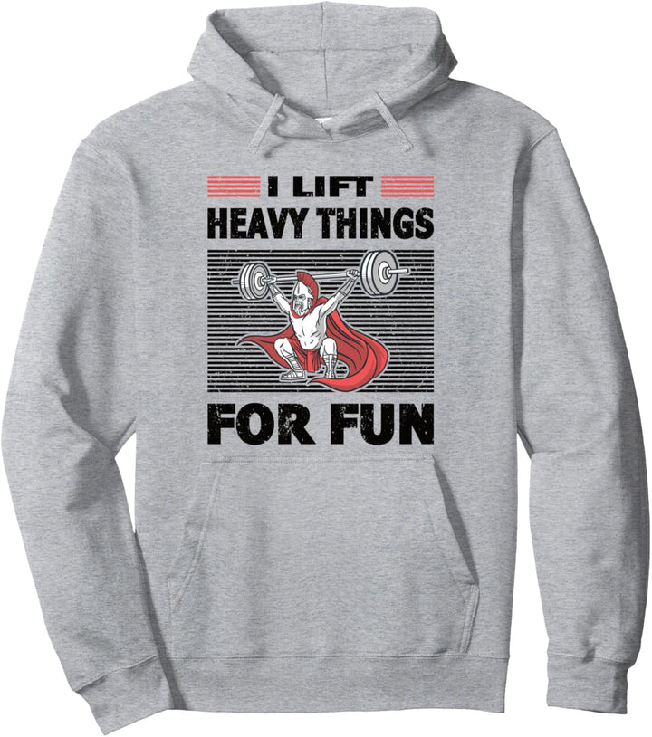 Strongman Heavy Dinge Gym Fitness Bodybuilding Powerlifting Pullover Hoodie