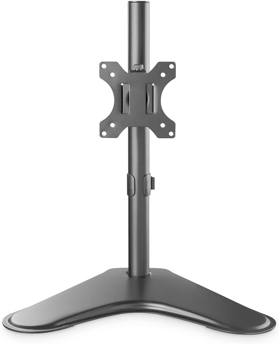 DIGITUS Monitorhalterung - Standfuss - 1 Monitor - Bis 32 Zoll - VESA 75x75, 100x100 - Schwarz, 1 Mo