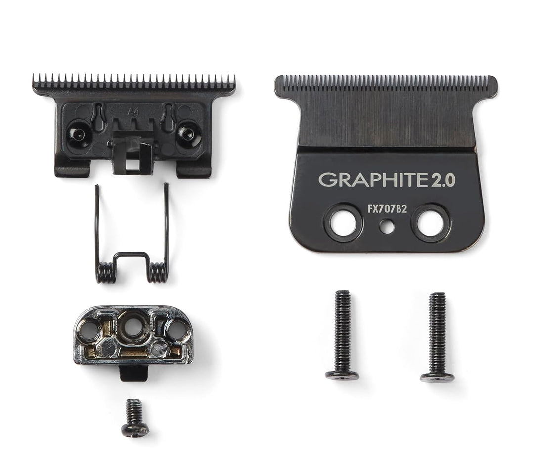 BaBylissPRO Replacement T-Blade Deep Tooth - FX707B2 Graphite For Men 1 Pc Blade