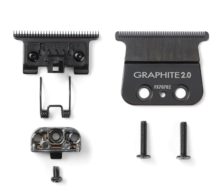 BaBylissPRO Replacement T-Blade Deep Tooth - FX707B2 Graphite For Men 1 Pc Blade