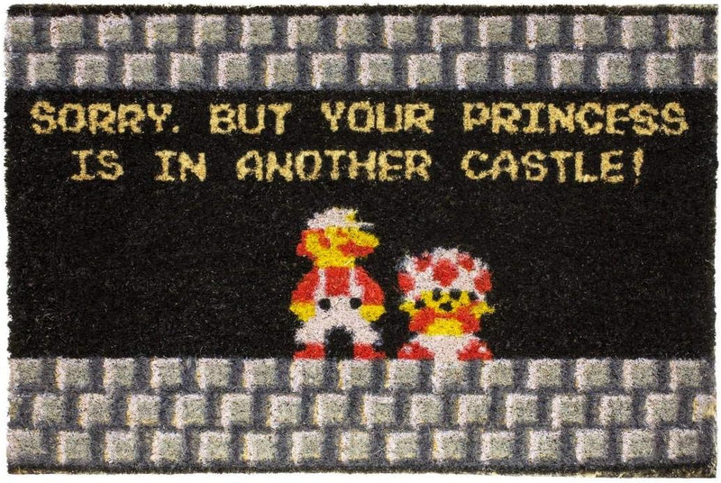 getDigital Fussmatte Your Princess is in Another Castle Türvorleger – Grossartiger Fan-Artikel als T