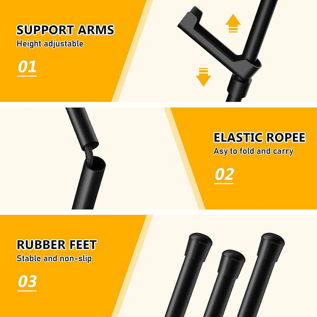 2 Stück Tragbar Faltbar Atelierstaffelei, Künstler Staffelei Stand, für Gemälde, Verkauf, Willkommen