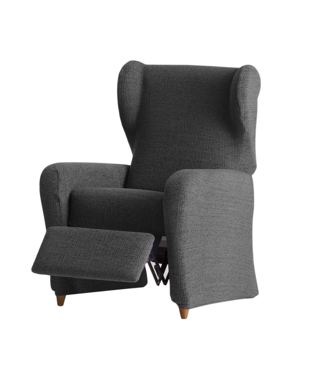 Eysa Dorian elastisch Sofa überwurf relaxsessel, Chenille, 6-grau, 37 x 9 x 29 cm, 6-grau