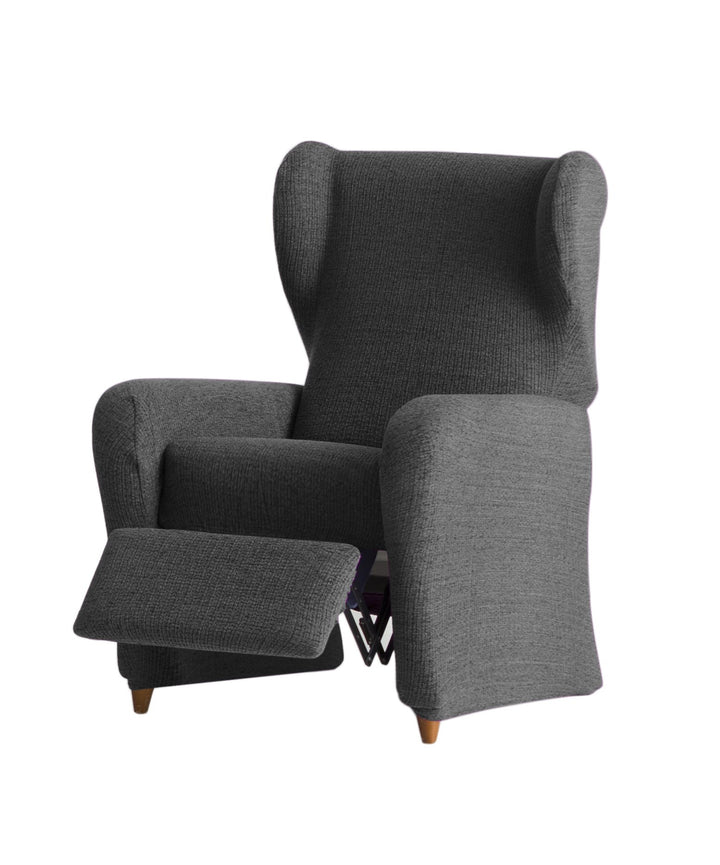 Eysa Dorian elastisch Sofa überwurf relaxsessel, Chenille, 6-grau, 37 x 9 x 29 cm, 6-grau