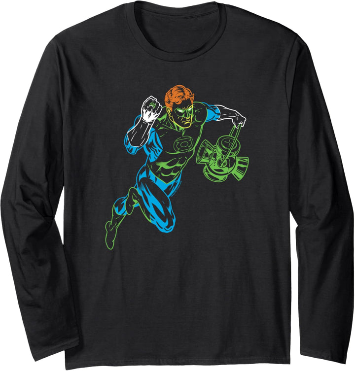 Green Lantern Neon Lantern Langarmshirt