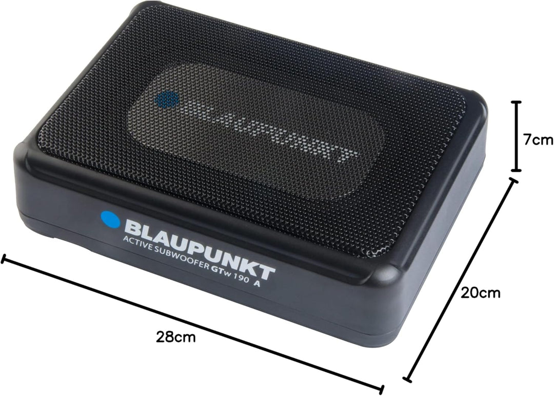 Blaupunkt GTw 190 A, Schwarz Single, Single