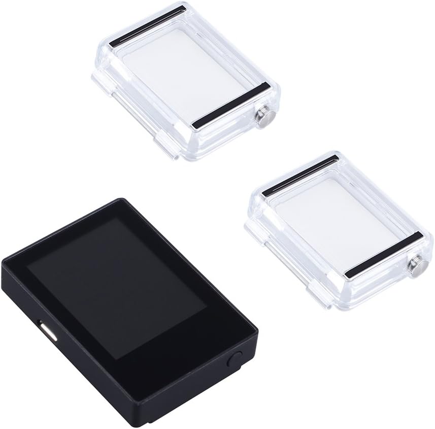 Suptig LCD-Bildschirm 2,0 Zoll LCD BacPac Non-Touchscreen für Gopro Hero 4 3+ 3 2 mit wasserdichter