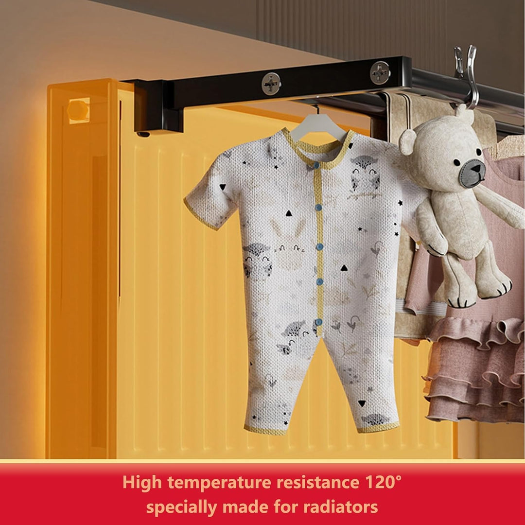 Handtuchhalter Heizkörper Handtuchhalter Heizung Einhängen Handtuchstange Edelstahl Schwarz Ohne Boh