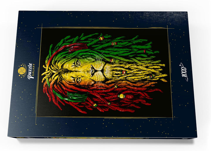 Rasta Löwe - Premium 1000 Teile Puzzle - MyPuzzle Sonderkollektion von Puzzle Galaxy, 1000 Teile