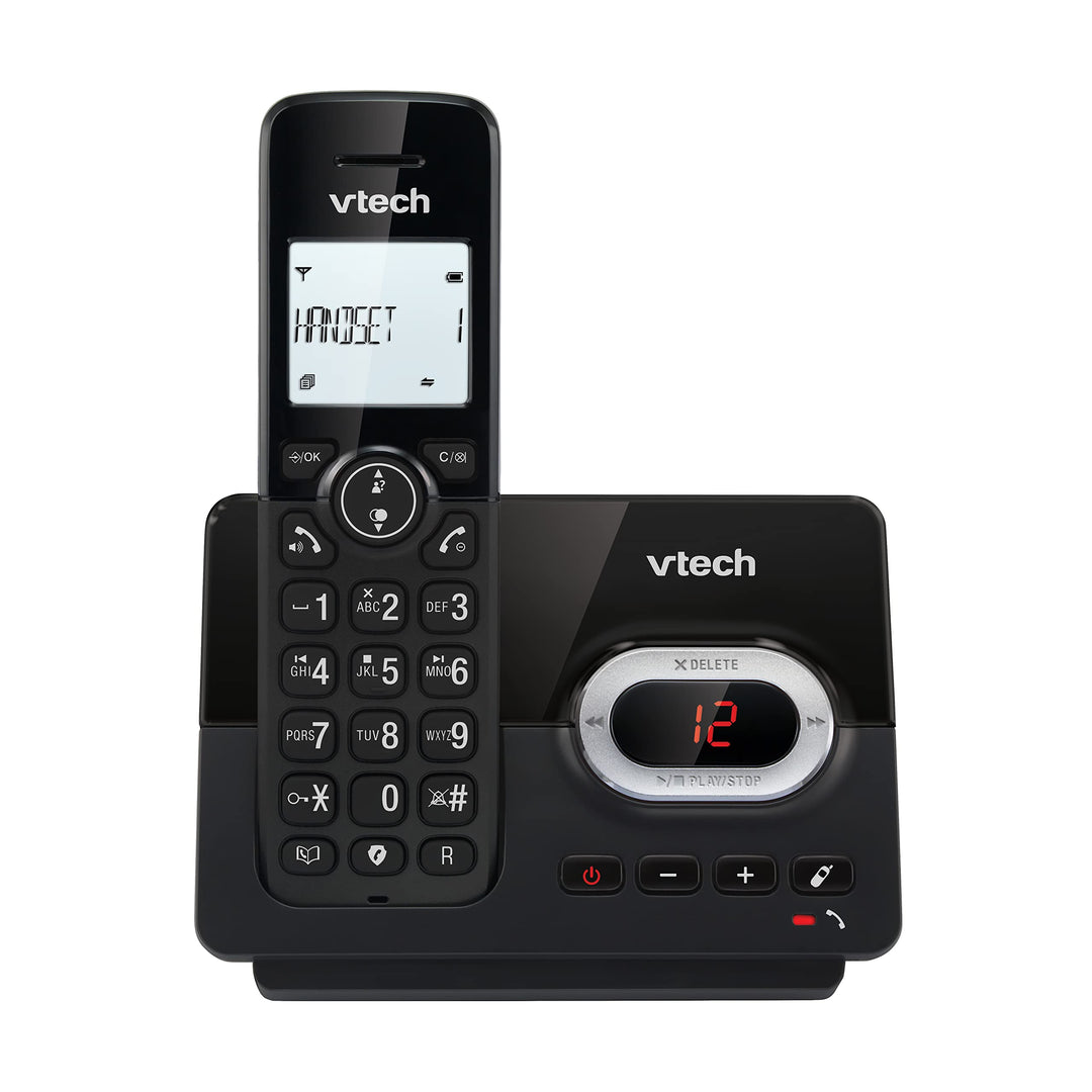 VTech CS2050 Schnurloses Telefon mit Anrufbeantworter, ECO+ Modus,Senioren Telefon Festnetz Schnurlo