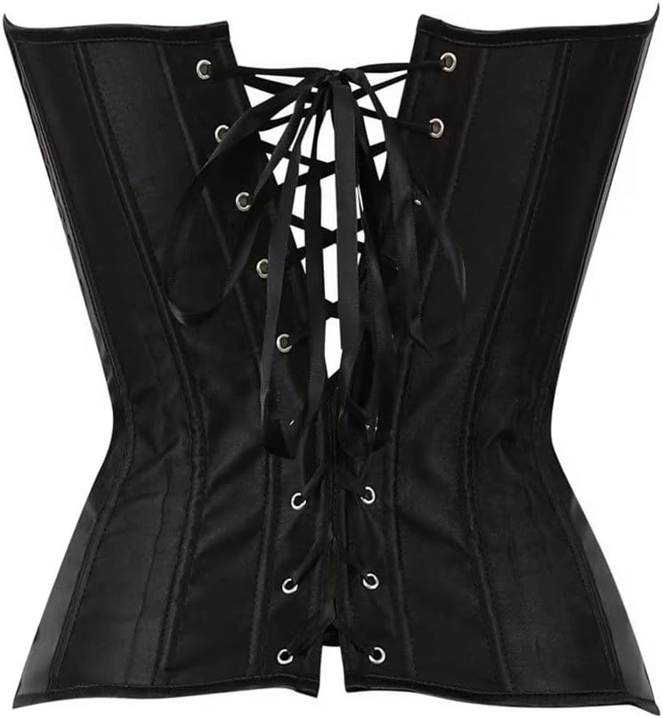 Jutrisujo korsett Corsagenkleid rock kleid corsage korsage pfau feder damen vollbrust bustier gothic