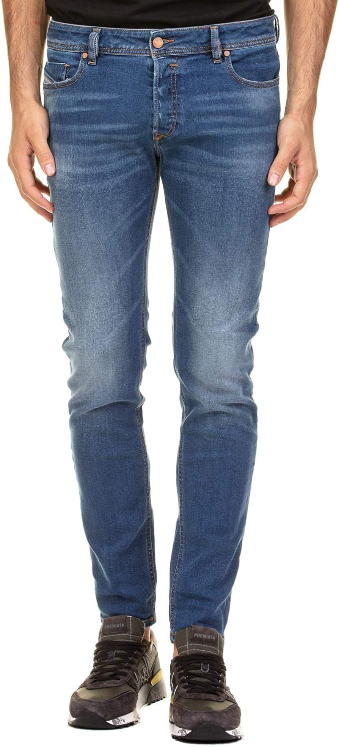 Diesel Herren Skinny Jeans 27W / 32L Blau, 27W / 32L Blau