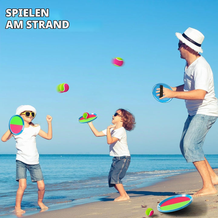 Ci Vetch Klettballspiel Für Kinder Und Erwachsene, Outdoor Spielzeug Strandspiele Draussen Garten Sp