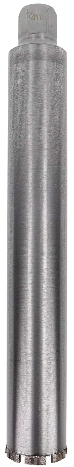 PRODIAMANT Diamant Laser Kernbohrkrone ø 72 mm nass bohren Beton Stahlbeton Mauerwerk Aufnahme 1 1/4