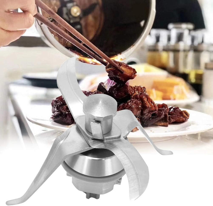Mixer Messer, TM21 Küchenmaschinen Edelstahl Umgekehrtes Gewinde Mixmesser, Thermomix TM21 Ersatztei