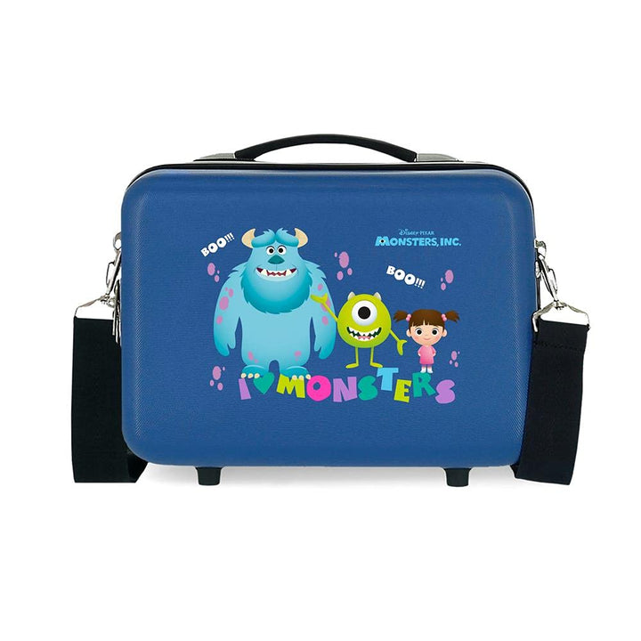 Disney Boo! Kosmetiktasche, anpassbar, Blau, 29 x 21 x 15 cm, starr, ABS 9,14 l Monsters Utensilient