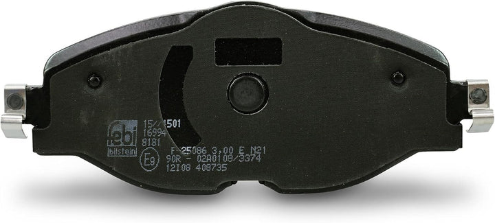 febi bilstein 16994 Bremsbelagsatz , 1 Stück