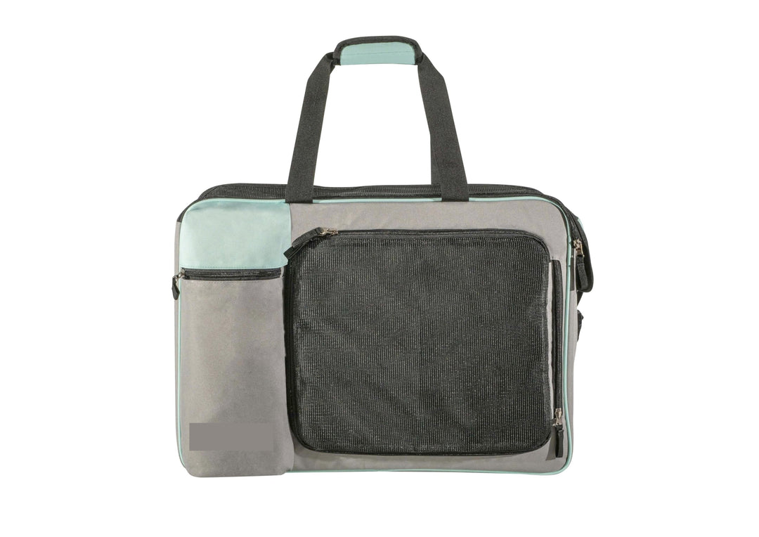 Premium Hundeflugtasche 55x40x23 cm - PET EUWI - Wasserdicht und belastbar bis 12 kg - Komfortable R