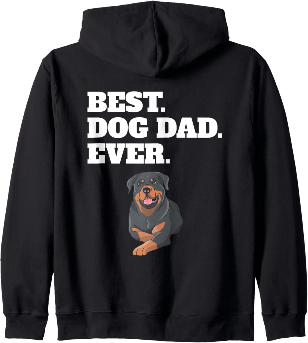 Best. Dog Dad. Ever. - Rottweiler Kapuzenjacke