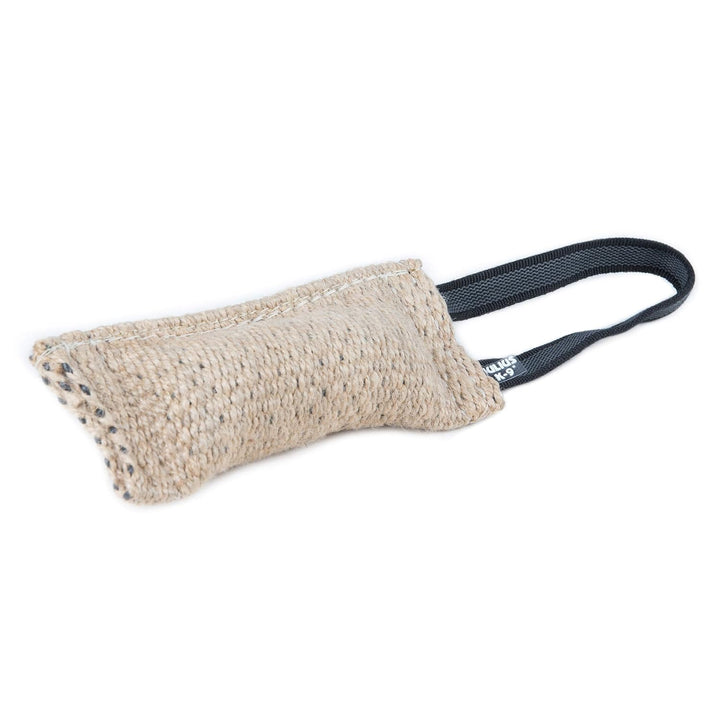 Julius-K9, 18120, Beisswurst, Jute, 20 cm x 4 cm, eine Handschlaufe 20 cm x 4 cm 1 Handschlaufe Jute