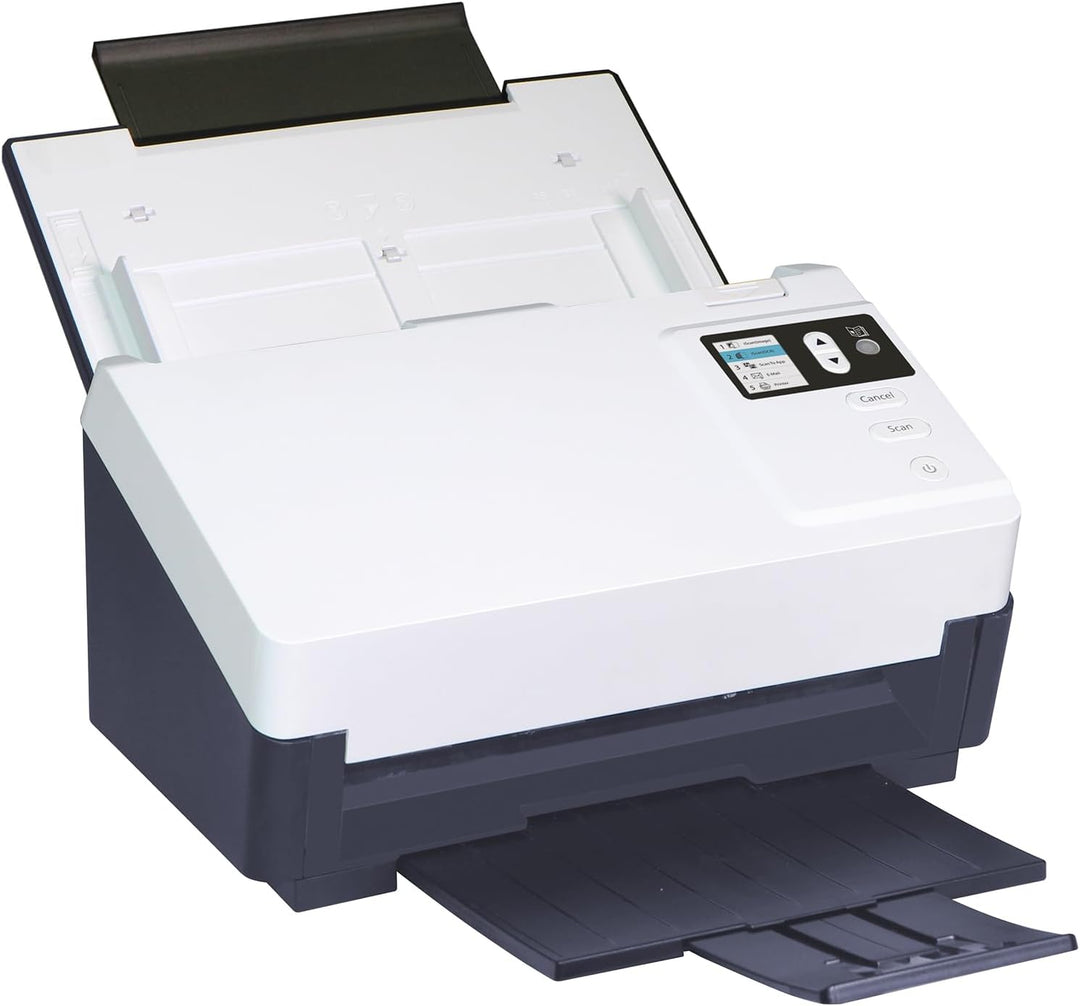 Avision AD545GN Dokumentenscanner, Duplex-Scanner mit automatischem Einzug, 60 Seiten/Min., USB & LA