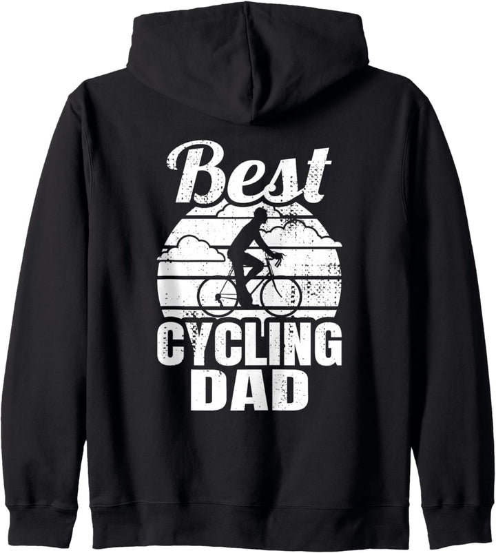 Best Cycling Dad - Radfahrer Papa Radsport Vatertag Kapuzenjacke
