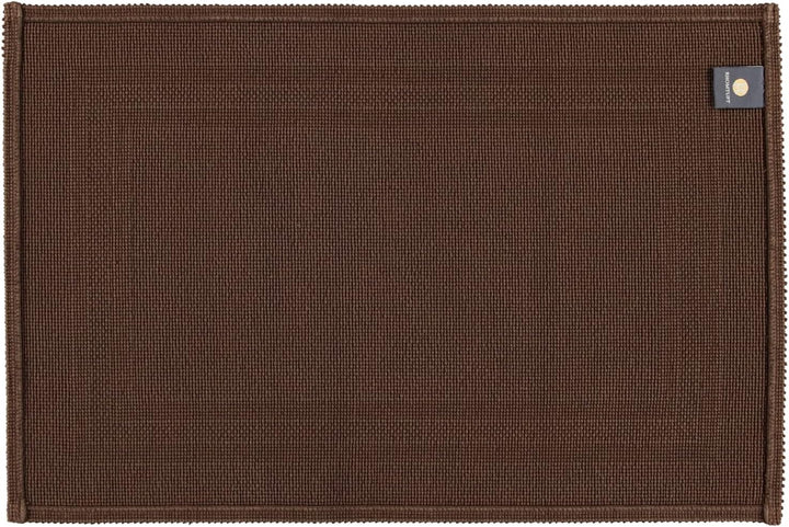 RHOMTUFT Badteppich Gala eckig 60 x 90 cm Farbe: Mocca Mocca - 406 60x90 cm, Mocca - 406 60x90 cm