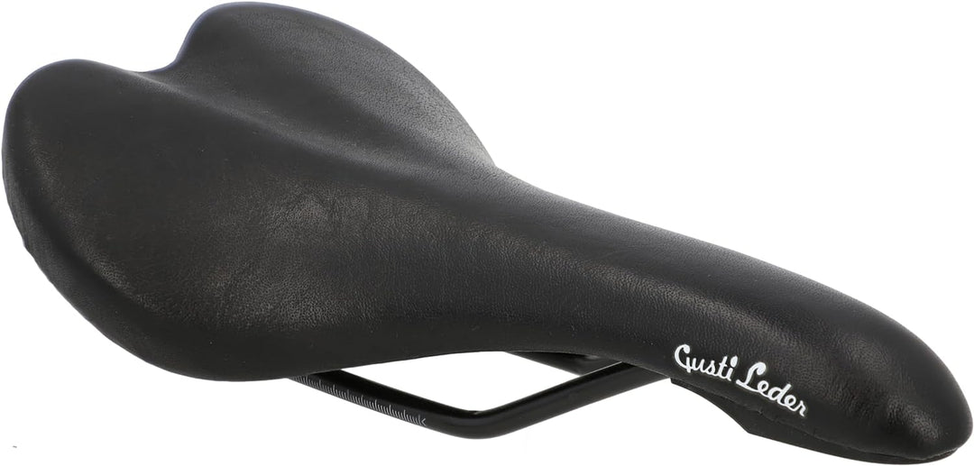 Gusti Fahrradsattel Leder - Geraint T. Fahrradsattel Ledersattel weich Sattel Fahrrad Rennrad Echtes