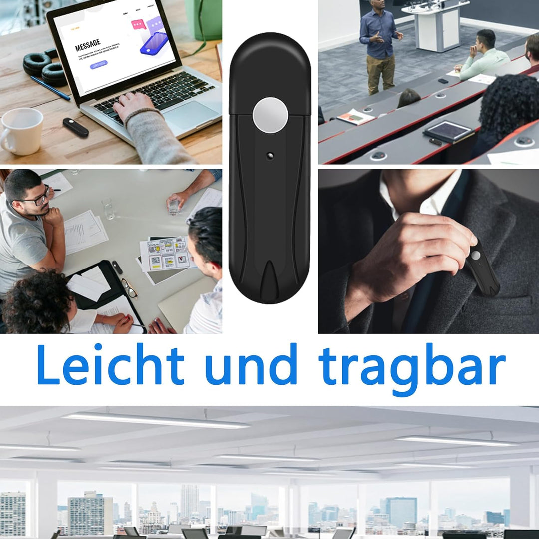 Tragbare Kamera HD 1080P, Tragbare Kleine Kamera innen und Outdoor, Micro Bodycamera für Full-HD-Vid