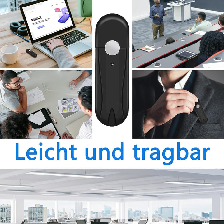 Tragbare Kamera HD 1080P, Tragbare Kleine Kamera innen und Outdoor, Micro Bodycamera für Full-HD-Vid