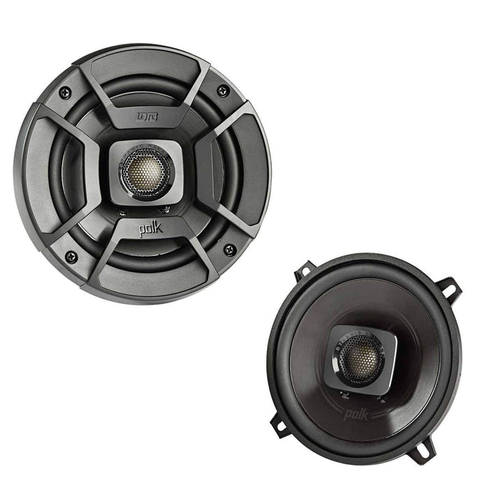 Polk Audio DB522 DB+ Serie 5,25 Zoll Koaxial-Lautsprecher mit Marine-Zertifizierung, Schwarz