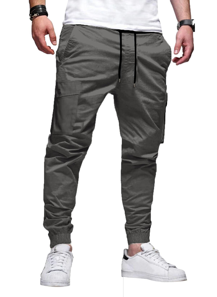 Cargohose Herren Lang Casual Jogginghose Stretch Arbeitshosen Regular Fit Cargo Hosen Elastische Her