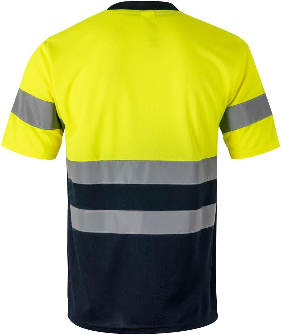 Velilla 305506 Technisches T-Shirt, zweifarbig, hohe Sichtbarkeit M Gelb, M Gelb