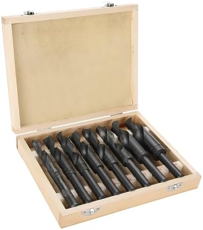 Metallbohrer Set HSS Master 8-tlg Universelles HSS Bohrer Set Metall zum Bohren in Stahl, Alu, Kupfe