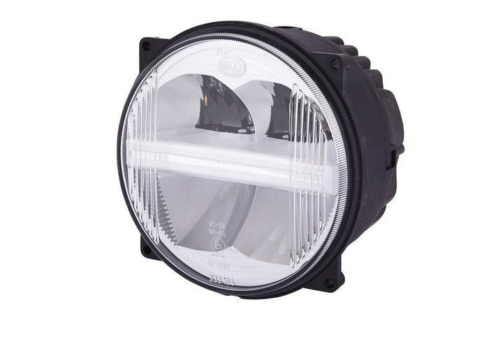 HELLA - LED-Hauptscheinwerfer - M133 - 12V - Einbau - glasklare Streuscheibe - Lichtscheibenfarbe: t